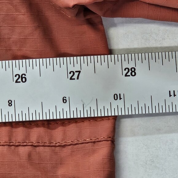 Goodfellow & Co Water Wind Resistant Full Zip Hooded Jacket Orange Mens Size XXL - Picture 8 of 10